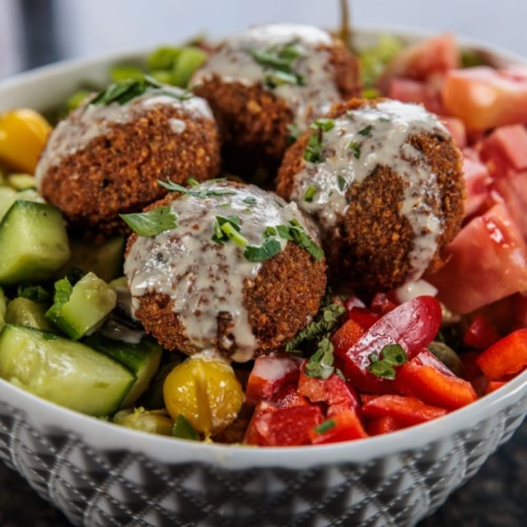 Delicious Falafel and Mediterranean Delights