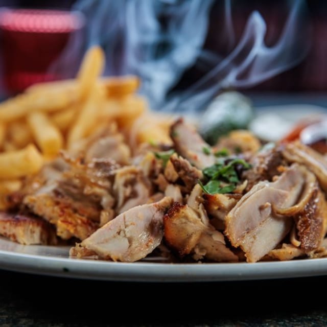 Hummus Shawarma Chicken.