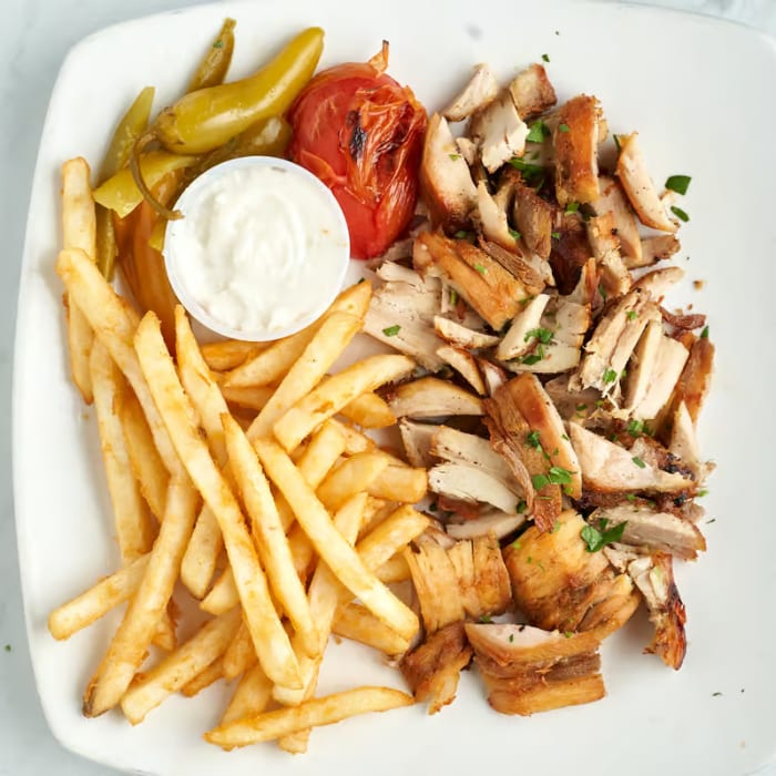 Grilled Chicken Shwarma.