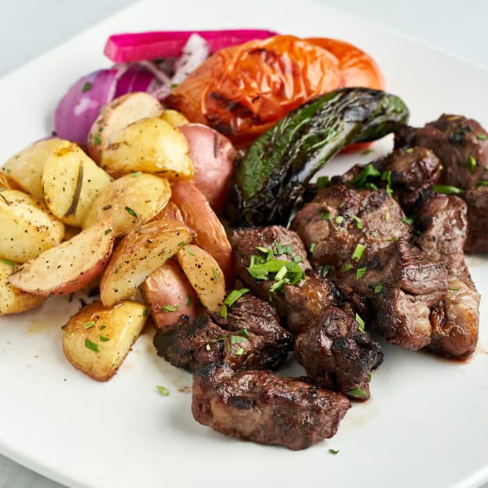 Ribeye Kabob.